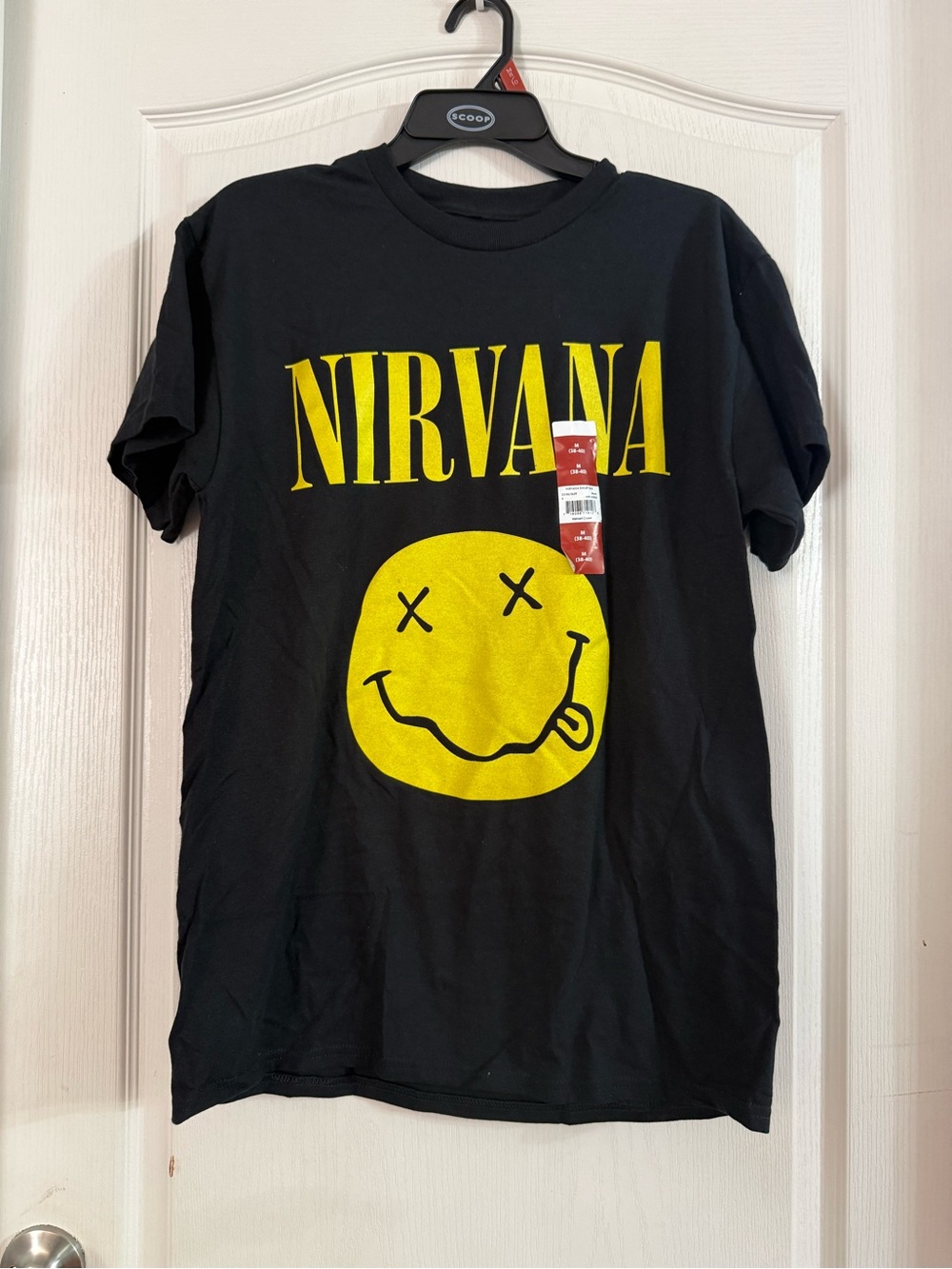 Nirvana Men’s Black Logo Graphic Tee NWT Sz M. SP-117